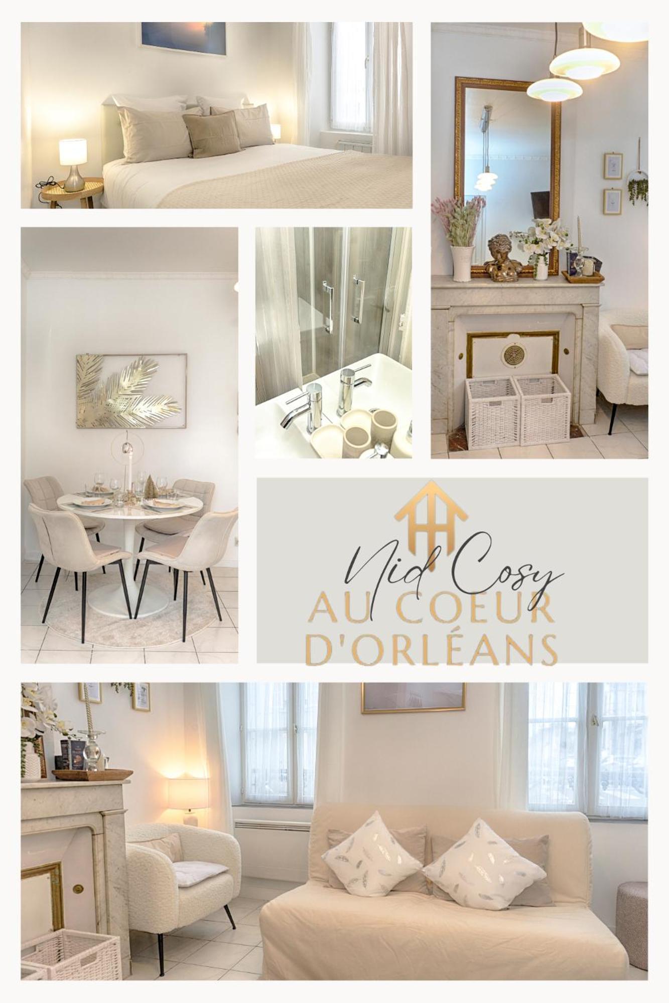 Le Nid Cosy -Au Coeur D'Orleans Apartamento Exterior foto